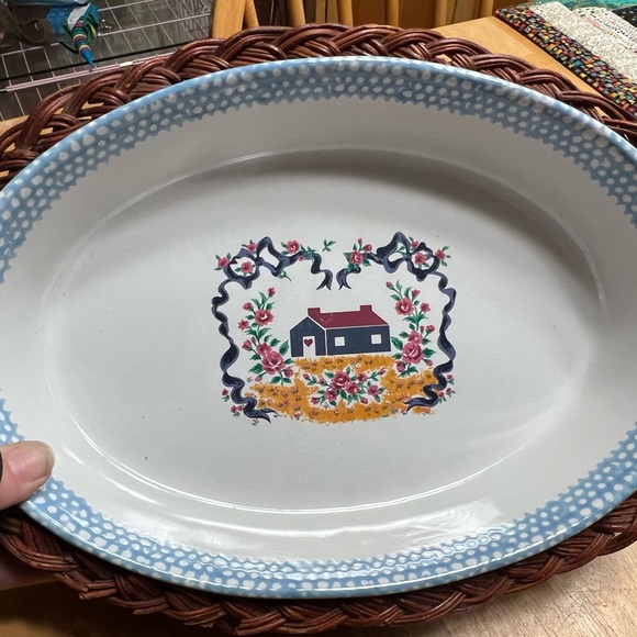 Teamson 1995 Stacking Country Cottage Baking / Serving Dishes - Picture 4 of 10